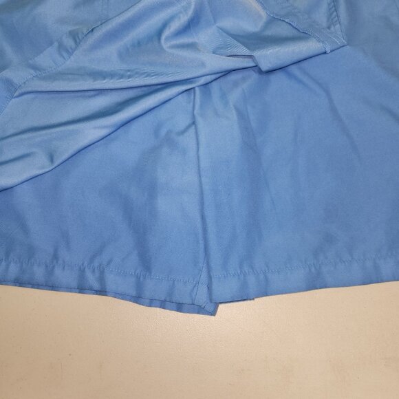 Izod Ladies Blue Polyester Skort Size 10 With Button & Zipper Closure 4065 - Picture 5 of 7